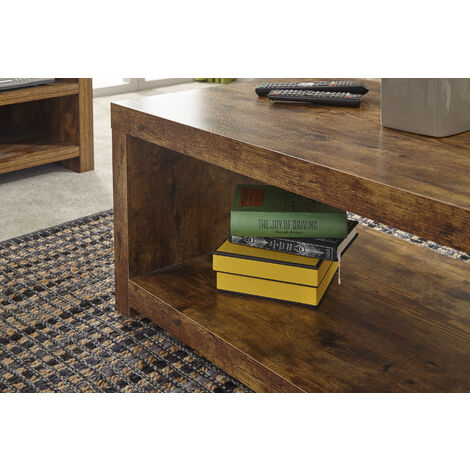 GFW Jakarta Coffee Table with Shelf Mango