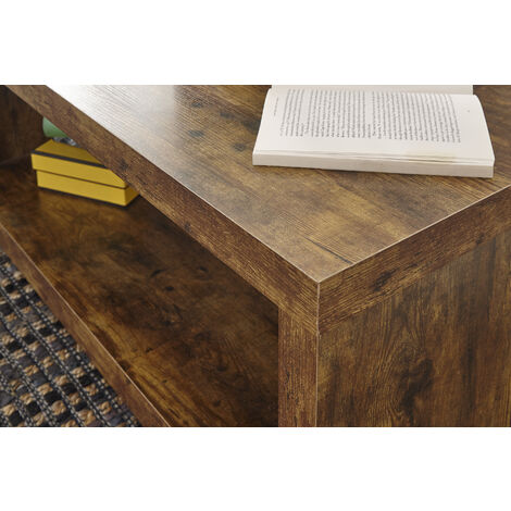 GFW Jakarta Coffee Table with Shelf Mango