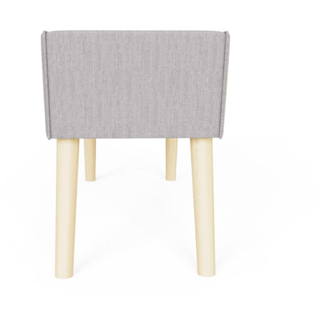 GFW Milan Ottoman Storage Bench Grey