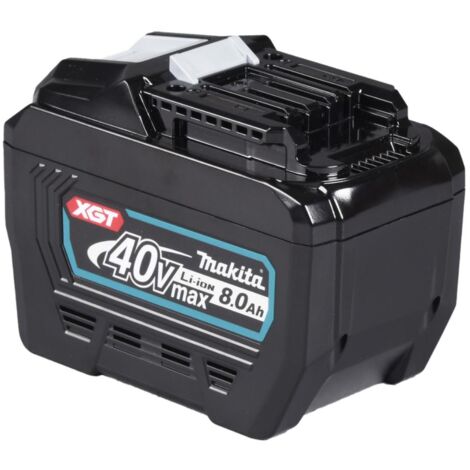 Makita Akku BL4080F XGT, Li-Ionen, 40 V max, 8,0 Ah Li-Ionen • 40 V max • 8,0 Ah • BL4080F