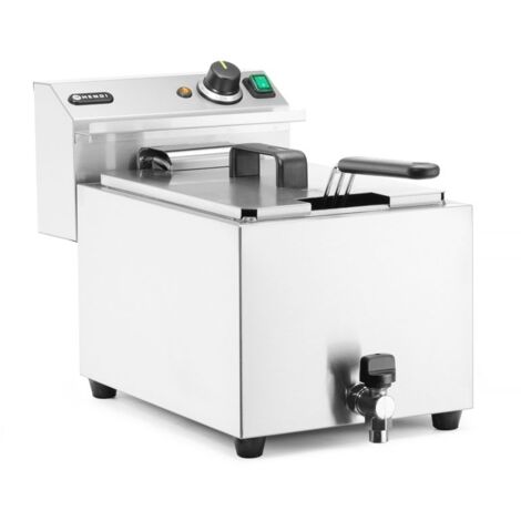 Elektro-Fritteuse, Tischmodell, Kapazität 2x 10 Liter - MKT Gastroservice GmbH
