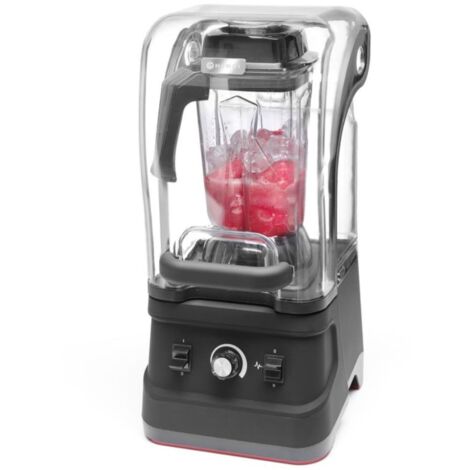 HENDI Mixer mit Schallschutzhaube, 2,5L, Schwarz, 220-240V/1680W, 250x300x(H)540mm (1/5)