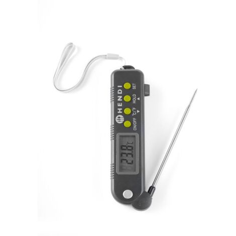 HENDI Infrarot-Thermometer – Handmessgerät Mit Laser, -32°C Bis 400°C, Genauigkeit ±1,5°C, 12:1 Optik, Inkl. Batterie – Ideal Für Küche & Werkstatt