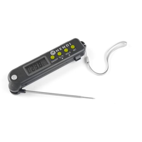 Thermomètre Infrarouge Avec Sonde HENDI - Plage -60°C à 350°C - Précision 0,2°C - Voyant HACCP