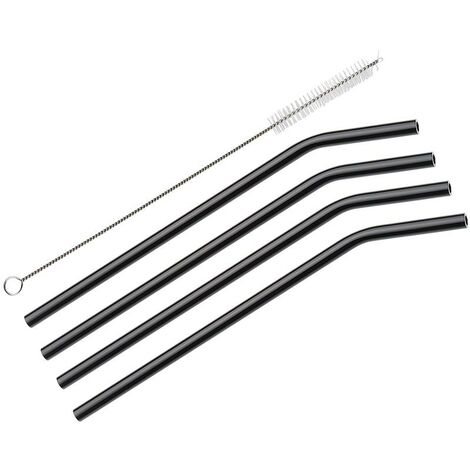 Cilio VETRO - Pajitas Curvas - Set De 4, 1 Set - Tienda