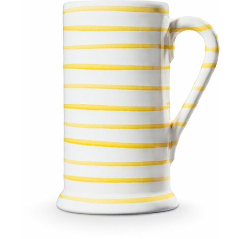 Gmundner Ceramics Yellow Flamed, tazza da cappuccino 0,16 litri