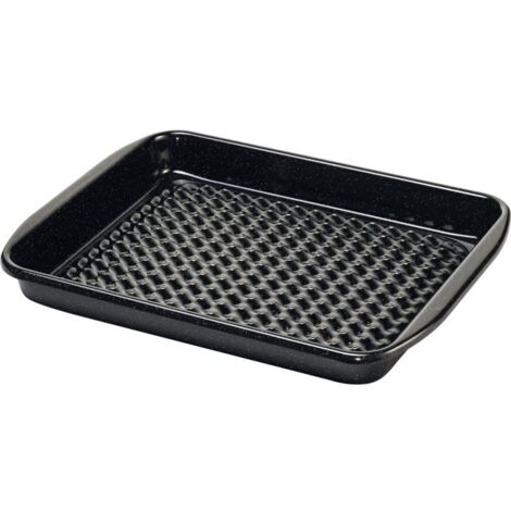 Couvercle En émail Riess 32 Cm Noir - Pour Toutes Plaques (induction, Gaz…) - Fabriqué En Autriche