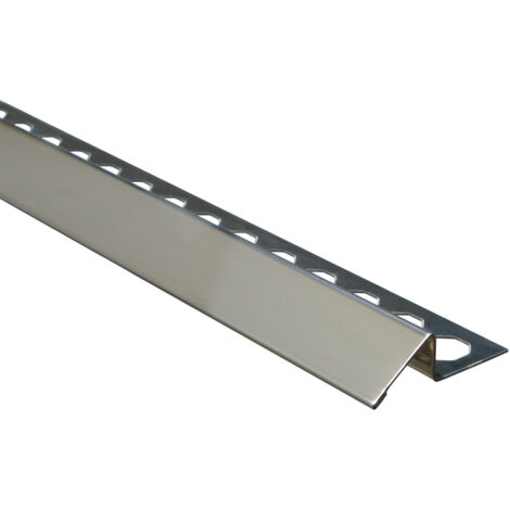 EMAC NOVONIVEL Acero Inox Cepillado - Altura: 10 mm - ref: NNVAI10CE