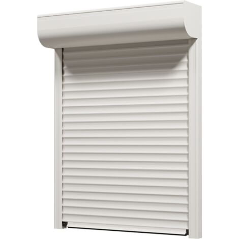 Volet roulant PVC radio prêt à poser et préréglé BEIGE H.110 x L.100 - BOB LE MENUISIER
