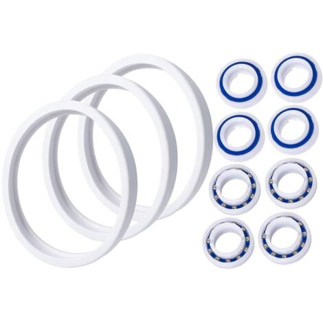 ZOLGINAH C10 Neumático Adaptable Compatible con Polaris 180 280 360 380 Robot Limpiador de Piscinas con Rodamientos de Bolas Adaptables C60 (1/5)
