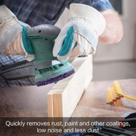 Dischi Abrasivi CSD 125mm Per Smerigliatrice - Set 6 Pezzi Per Rimozione Vernice E Ruggine - Foto 7