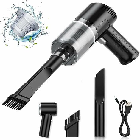 ZOLGINAH Aspirador de Mano Inalámbrico, Aspirador de Mano Inalámbrico 9000pa, Aspirador de Coche Portátil, Mini Aspirador Inalámbrico, Aspirador de Mano (1/5)