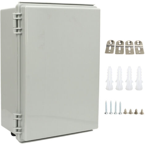 Caja combinadora Dc1000v Pv Ip65, protección contra sobretensiones a prueba de agua, caja combinadora Solar 4 en 2 salidas, caja eléctrica Abs para sistema Solar (1/5)