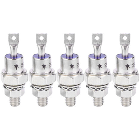 5 pares 25HFR 25HF diodo rectificador 25A 1200V Base de hierro polaridad directa/inversa (1/5)