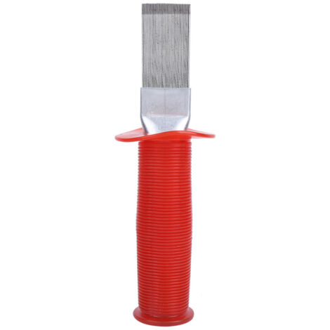 Herramienta de aleta de aire acondicionado, peine para bobina de condensador, herramientas manuales de reparación y limpieza de acero inoxidable (1/5)