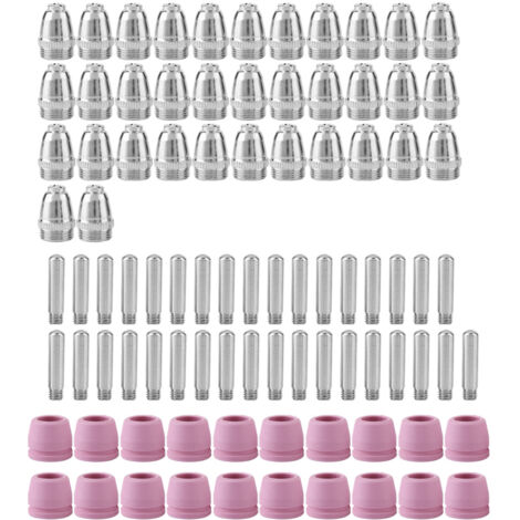 Kit de consumibles para antorcha de corte por Plasma, 90x, boquillas para electrodos, tazas (1/5)
