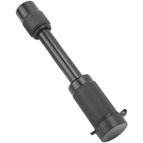 Cerradura de pasador de enganche de aleación de aluminio de 5/8 pulgadas con 2 llaves universal para vehículos recreativos (1/5)