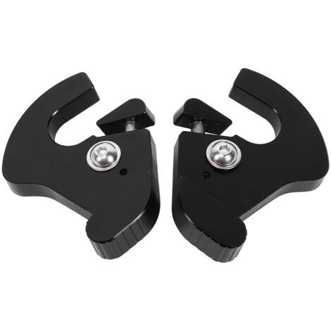 Par de portaequipajes giratorios de izquierda a derecha, Clip de montaje, barra Sissy CNC de aluminio, adecuado para Touring (1/5)