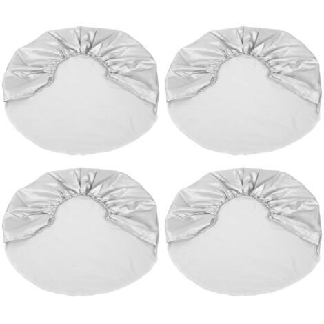 Uds. Cubierta protectora plateada para neumáticos de ruedas de 27 "-29" para coche, Jeep, RV, SUV, camión, remolque (1/5)