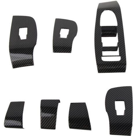 piezas de fibra de carbono para interruptor de ventana y puerta de Mazda 3 Hatchback 3 Sedán CX-30 (1/5)