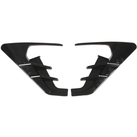 Cubierta de repuesto para la señal de giro de la cámara lateral del Tesla Model 3 Model Y, color negro brillante (1/5)