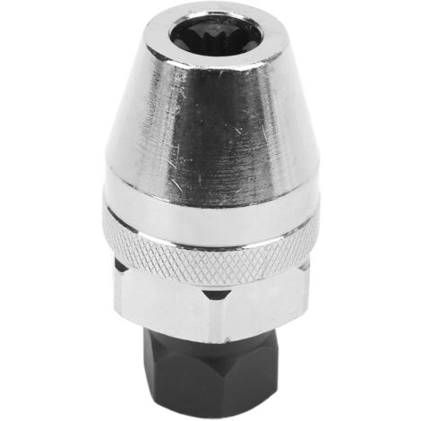 Extractor de pernos de acero de aleación con accionamiento de 3/8 pulg. Extractor de pernos universal para pernos redondeados de 1/4 pulg. a 1/2 pulg. (1/5)