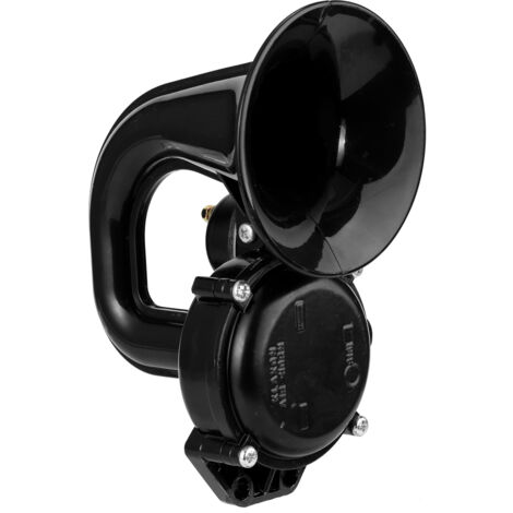 Bocina de camión de 135 db, 12/24 V, trompeta con válvula eléctrica plana para automóviles y camiones (1/5)