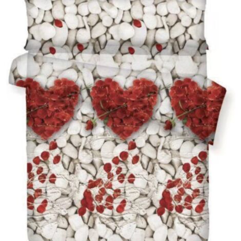Juego de cama con estampado de dibujos animados, lavable, súper suave, incluye sábana ajustable, sábana plana y funda de almohada Multicolor 10，90
