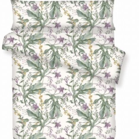 Juego de cama con estampado de dibujos animados, lavable, súper suave, incluye sábana ajustable, sábana plana y funda de almohada Multicolor 25,135