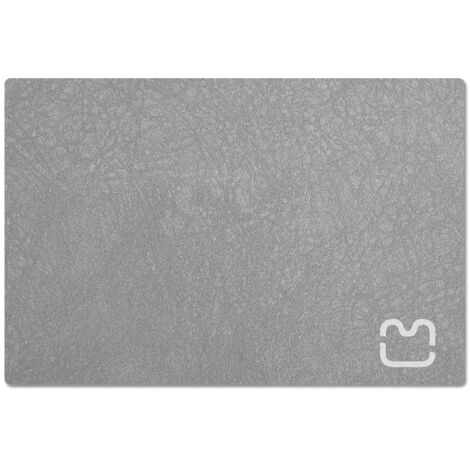 Alfombra de baño antideslizante, superabsorbente de diatomita, alfombrilla de microfibra para bañera y suave alfombrilla de ducha, de secado rápido, ideal para dormitorio, baño y cocina (gris, 40 x 60