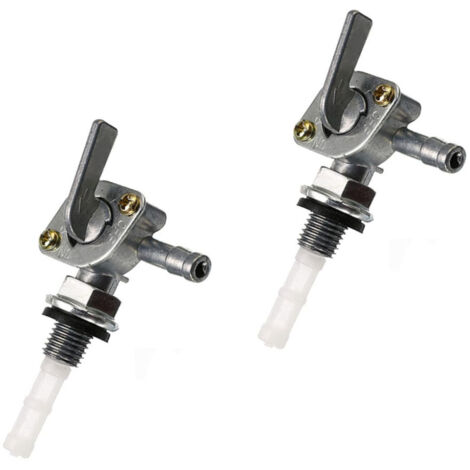 Interruptor de combustible de 2 piezas, grifo de combustible universal, grifo de tanque de combustible con interruptor de tanque (1/5)