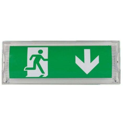 Unidad de iluminación de seguridad autónoma de 3 horas, IP65, 200 lúmenes, 6500 K, 27 LED. (1/5)