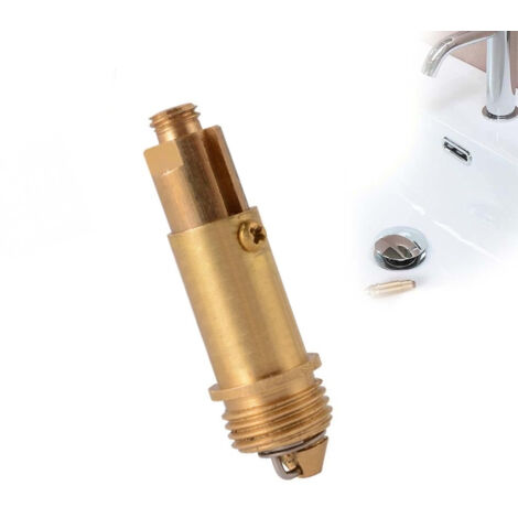 Tapón de desagüe para lavabo, repuesto de desagüe emergente, compatible con la mayoría de los tapones de desagüe de lavabos y bañeras. (1/5)