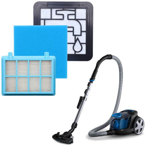 Kit de filtro de repuesto para Philips FC9331, FC9332, FC8010 – Filtro de espuma lavable (1/5)