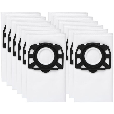 12 bolsas para aspiradora Karcher WD2 Plus, WD3, KWD, MV3 – Universal (1/5)