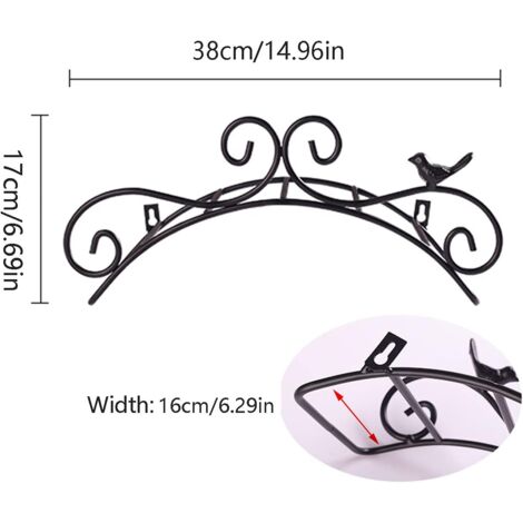Soporte de manguera de agua de jardín de acero inoxidable, resistente a la  oxidación, ganchos de