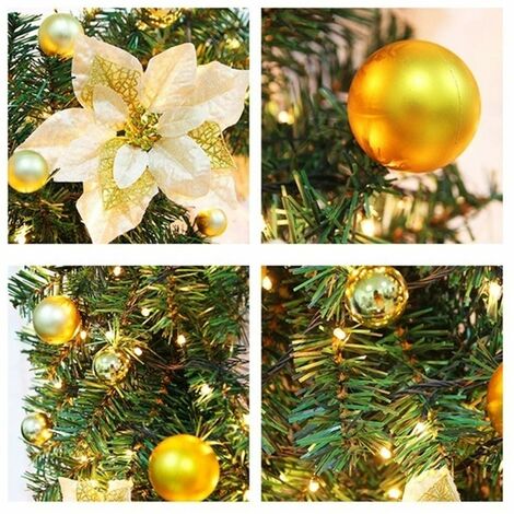 24 piezas de copos de nieve grandes acrílicos brillantes con purpurina para  árbol de Navidad, hogar, boda, fiesta, ventana, fiesta, decoración de