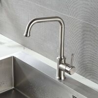 Grifo monomando para cocinaZOLGINAH , acabado mate, con caño giratorio de 360°