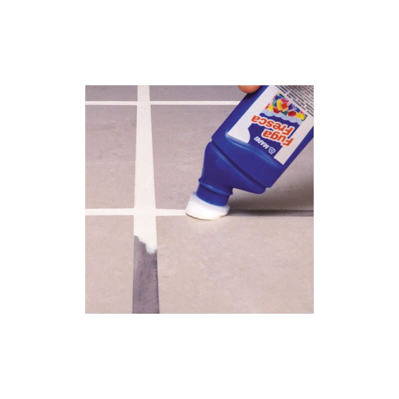 Mapei Fuga Fresca Pittura a base di resina acrilica per rinnovare il colore  delle fughe, Bianco (FUGAFRESCA100)