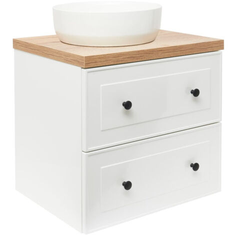 Naturel Mobile bagno Natural Forli 60x45x46 cm bianco (FORLI60BID)