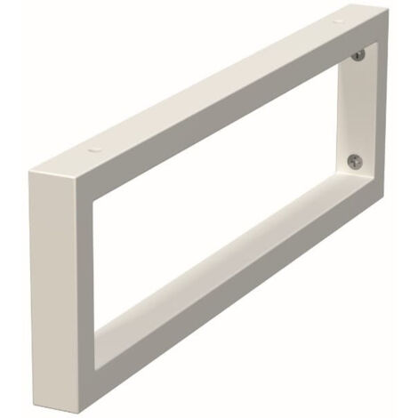 Naturel Console accessori Naturel Dolce 45x14x3 cm bianco opaco KONZOLEH45BM