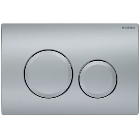 Geberit Delta20 - Placca di comando, cromo opaco 115.127.46.1