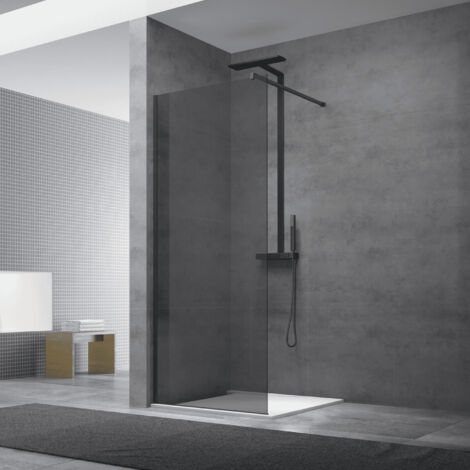 Swiss Aqua Technologies Schermo doccia italiano walk-in 97x200cm, vetro fumé (WI100KS)