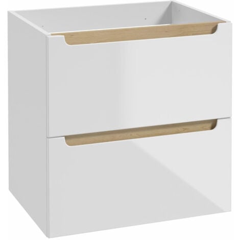 Naturel Mobile bagno supplementare Naturel Stilla 60x60x45 cm bianco (STILLAB06005)