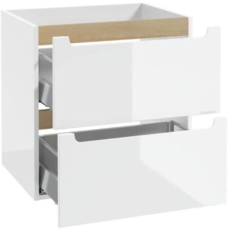Naturel Mobile bagno supplementare Naturel Stilla 60x60x45 cm bianco (STILLAB06005)