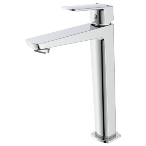 Swiss Aqua Technologies Miscelatore monocomando alto Feel per lavabo, senza scarico, cromo, (SATBSFEEL285) (1/5)