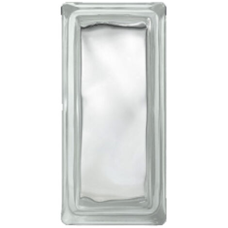 Glassblocks Blocco di vetro Luxfera 9x19x8 cm, trasparente lucido (1909W)