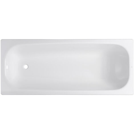 Swiss Aqua Technologies Di Kaldewei Vivien Acciaio smaltato vasca dritta 170 x 75 cm, Bianco (SATVIVI17075) (1/5)