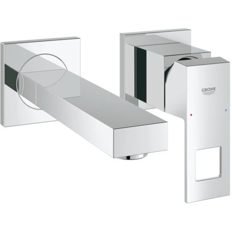 Miscelatore Monocomando Lavabo Grohe 19895000 Installazione a Parete Cromo (1/3)