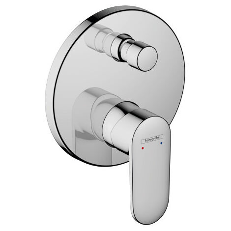 Hansgrohe SBox Doccia A Scomparsa Ovale – Cromo, Flessibile 1,45 M Per Bordo Vasca E Piastrelle